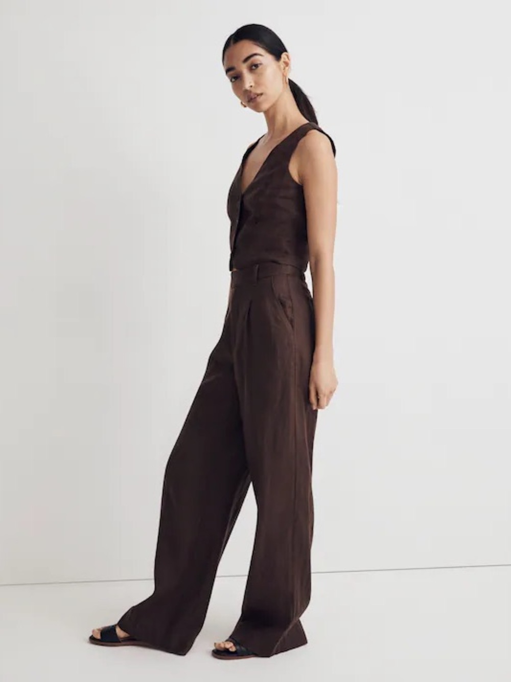 Madewell Harlow Linen Pant